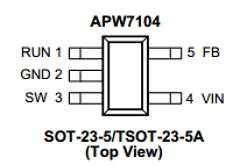 APW7104 Datasheet PDF Anpec Electronics