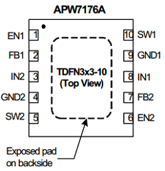 APW7176AQBI-TRG Datasheet PDF Anpec Electronics