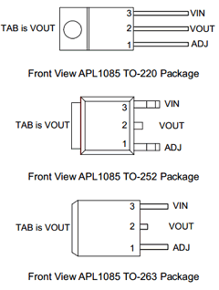 APL1085-UC-TUG Datasheet PDF Anpec Electronics