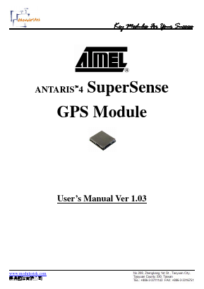 MG-A1315 Datasheet PDF Atmel Corporation