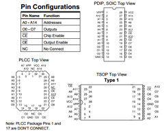 AT27C256R-12PC Datasheet PDF Atmel Corporation
