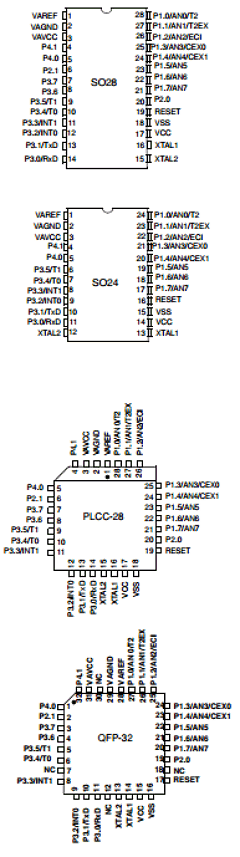 T89C5115 Datasheet PDF Atmel Corporation