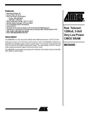MMDJ-65608EV-30-E Datasheet PDF Atmel Corporation