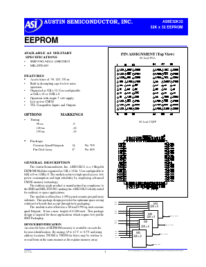 AS8E32K32 Datasheet PDF Austin Semiconductor