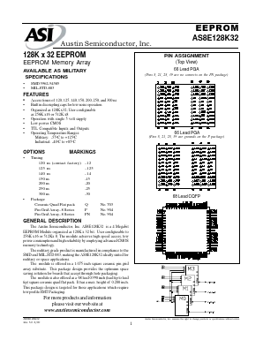 5962-9458501H4A Datasheet PDF Austin Semiconductor