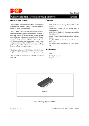 AZ7500CMTR Datasheet PDF BCD Semiconductor