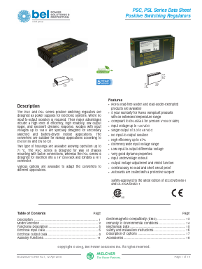 PSL128-9RG Datasheet PDF Bel Fuse Inc.