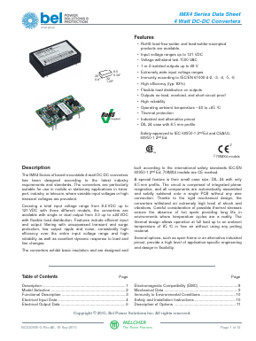 20IMX4-03-8 Datasheet PDF Bel Fuse Inc.