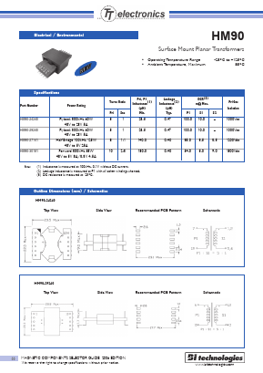 HM90-24240 Datasheet PDF BI Technologies