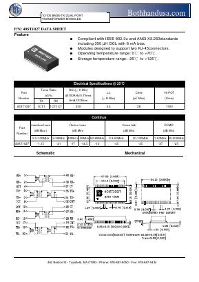 40ST1027 Datasheet PDF Bothhand USA, LP.