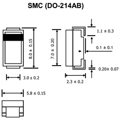 SMCJ33CA Datasheet PDF Bruckewell Technology LTD