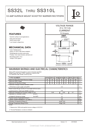 SS34L Datasheet PDF Bytesonic Electronics Co., Ltd.