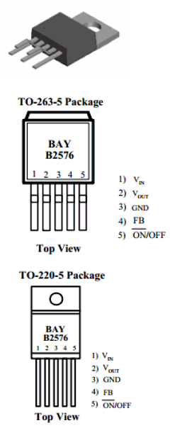 LM2576T-5.0 Datasheet PDF Bay Linear