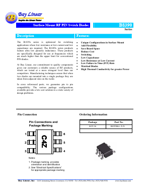 B8390K6-2.9 Datasheet PDF Bay Linear