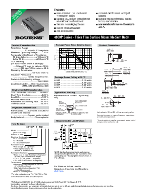 4814P-T01-824LF Datasheet PDF Bourns, Inc
