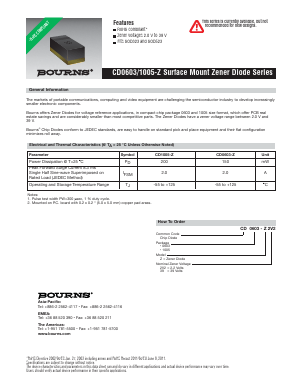 CD1005-Z Datasheet PDF Bourns, Inc