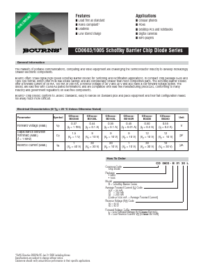 CD1005 Datasheet PDF Bourns, Inc