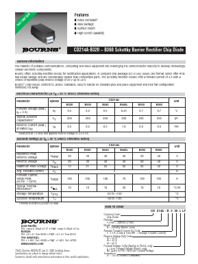 CD214A-B360 Datasheet PDF Bourns, Inc