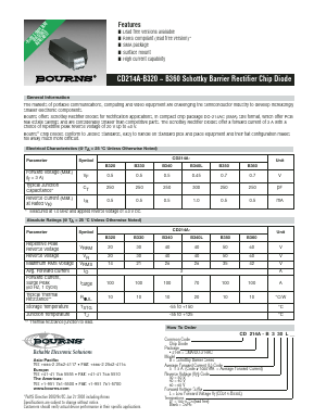 CD214A-B340L Datasheet PDF Bourns, Inc