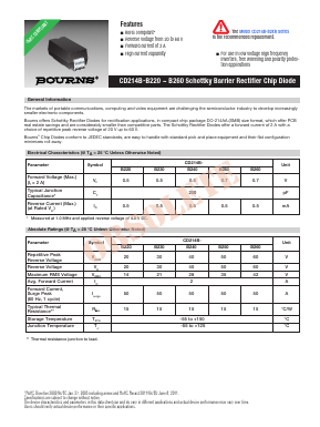 CD214B-B240 Datasheet PDF Bourns, Inc