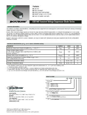 CD214B-T10CALF Datasheet PDF Bourns, Inc