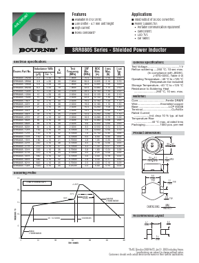 SRR0805-270Y Datasheet PDF Bourns, Inc