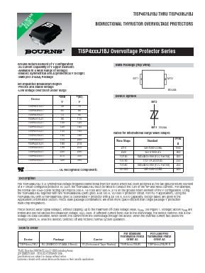 TISP4250J1R Datasheet PDF Bourns, Inc