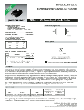 TISP4350L3BJ Datasheet PDF Bourns, Inc