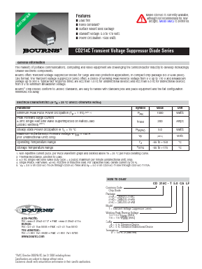 CD214C-T48A Datasheet PDF Bourns, Inc