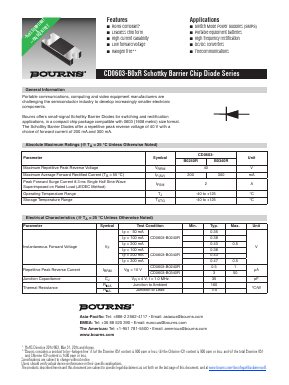 CD0603-B0240R Datasheet PDF Bourns, Inc