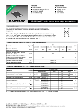 CD-MBL208S Datasheet PDF Bourns, Inc