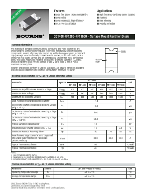 CD1408-FF1200 Datasheet PDF Bourns, Inc