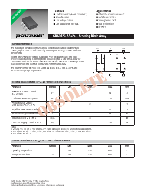 CDSOT23-SR724 Datasheet PDF Bourns, Inc