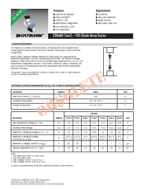 CD0402-T24LC Datasheet PDF Bourns, Inc