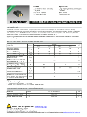 CD1206-B2100 Datasheet PDF Bourns, Inc