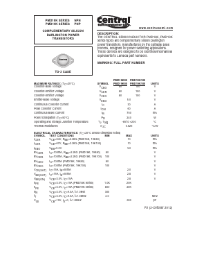 PMD18K100 Datasheet PDF Central Semiconductor Corp