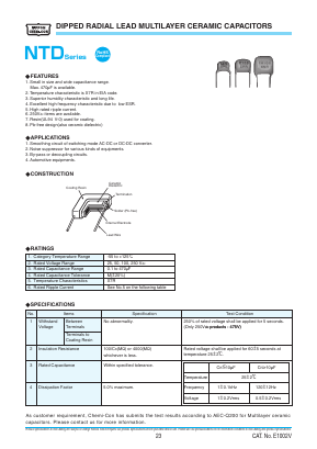 KTD250B106M43A0T00_ Datasheet PDF United Chemi-Con, Inc.