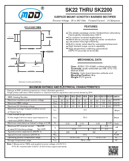SK2200_ Datasheet PDF Jiangsu Yutai Electronics Co., Ltd