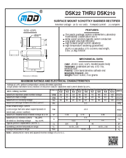 DSK24 Datasheet PDF Jiangsu Yutai Electronics Co., Ltd