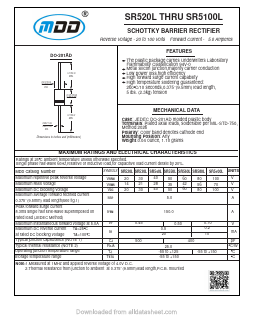 SR5100L Datasheet PDF Jiangsu Yutai Electronics Co., Ltd