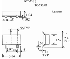 BZX84C10 Datasheet PDF Shanghai Lunsure Electronic Tech