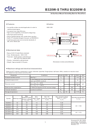 B3100W-S Datasheet PDF Chip Integration Technology Corporation
