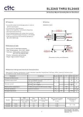 SL24AS Datasheet PDF Chip Integration Technology Corporation