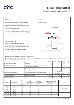 SR56 Datasheet PDF Chip Integration Technology Corporation