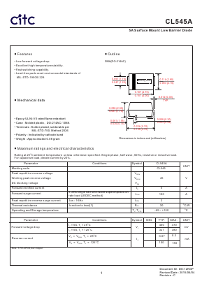 CL545A Datasheet PDF Chip Integration Technology Corporation