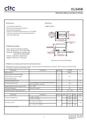 CL545B Datasheet PDF Chip Integration Technology Corporation