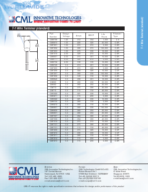 CM7007 Datasheet PDF CML Microsystems Plc