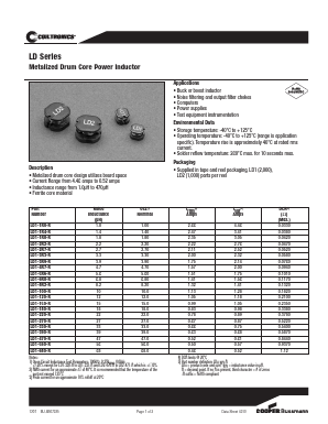 LD1-100-R Datasheet PDF Cooper Bussmann, Inc.