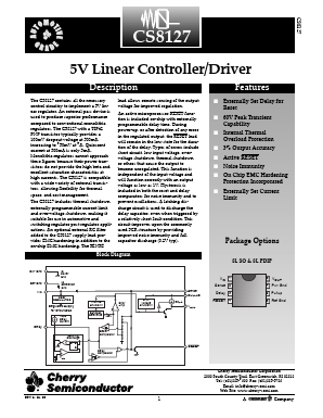CS8127 Datasheet PDF Cherry semiconductor