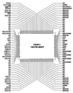CS4811MXR-01 Datasheet PDF Cirrus Logic